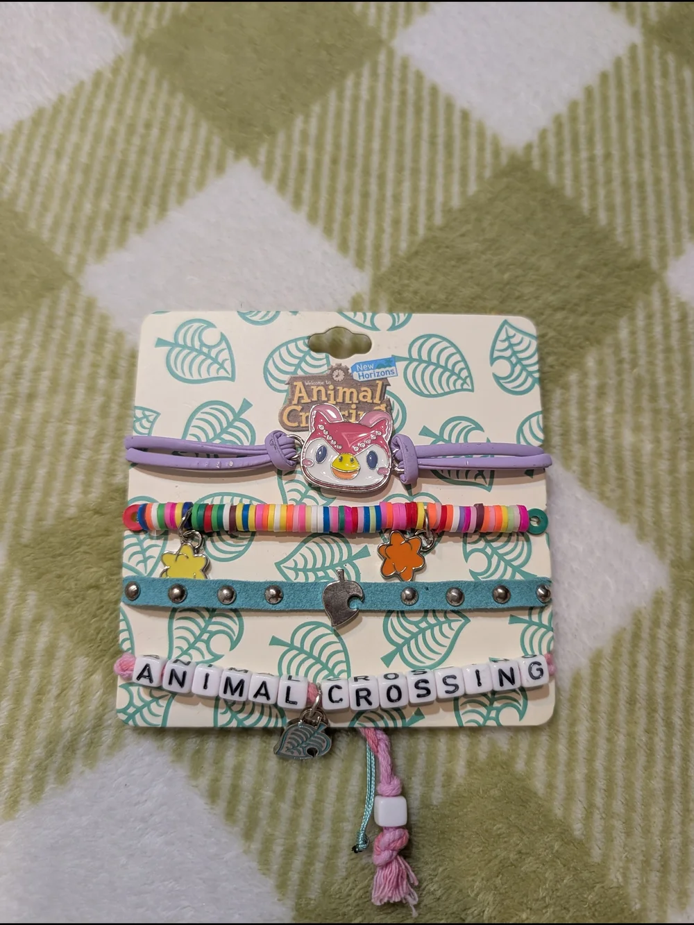 Nintendo Animal Crossing New Horizons Bracelets Set
